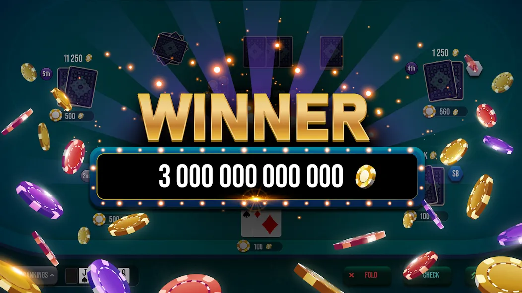 Poker Tour: Texas Holdem World MOD APK скачать на Андроид — Безлимитные фишки и все турниры — скриншот 5