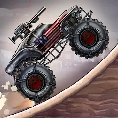 Zombie Hill Racing: Earn Climb MOD APK скачать на Андроид — Безлимитные деньги и топливо