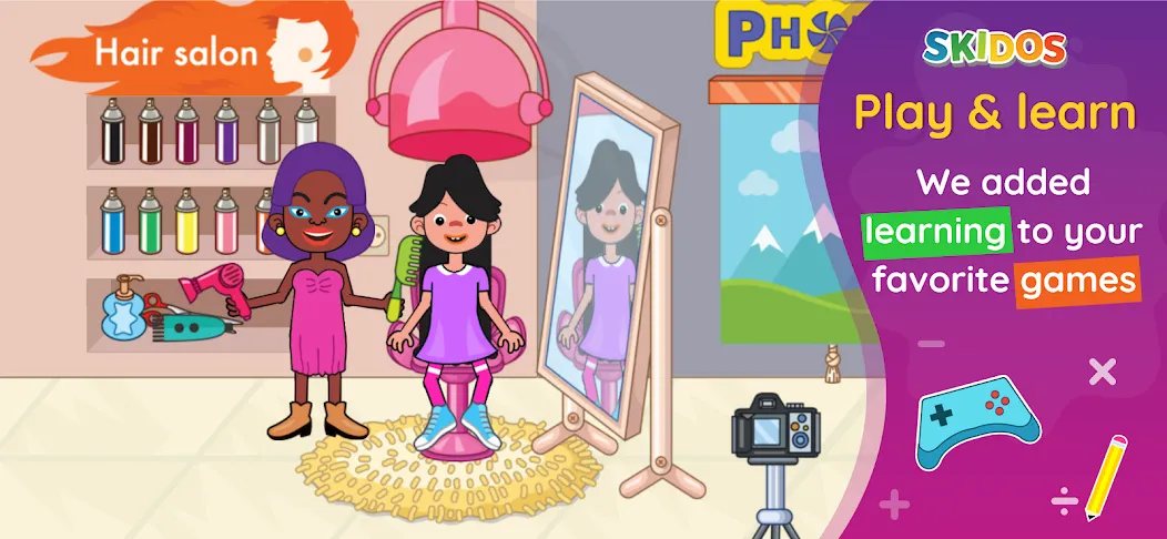 SKIDOS Preschool Learning Game — скачать мод: Все задания разблокированы и без рекламы — скриншот 3 SKIDOS Preschool Learning Game — скачать мод: Все задания разблокированы и без рекламы — скриншот 3