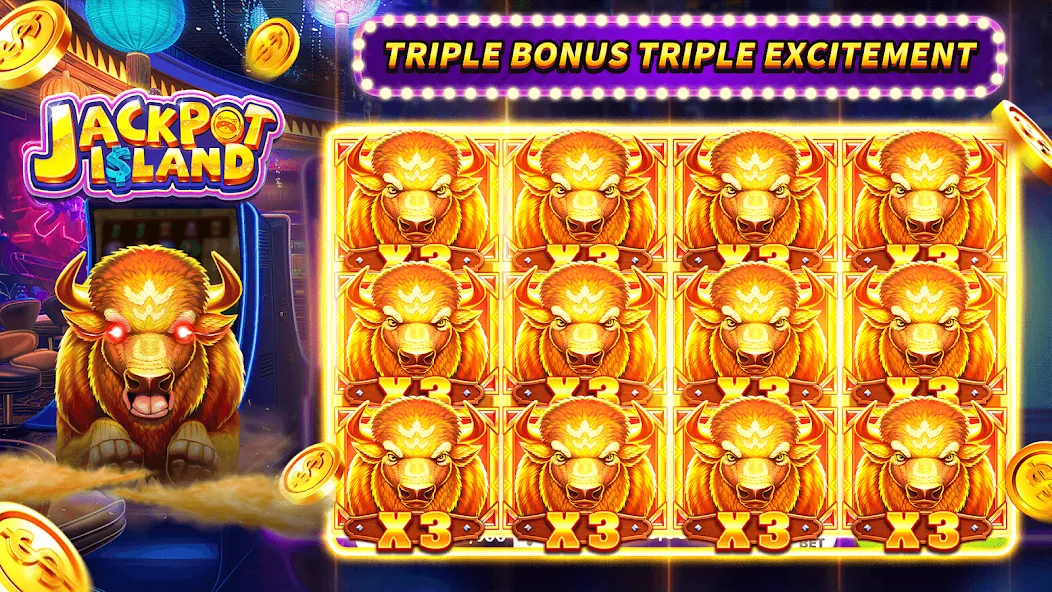 Скачать Jackpot Island - Slots Machine — Безлимитные монеты и бонусы — скриншот 5