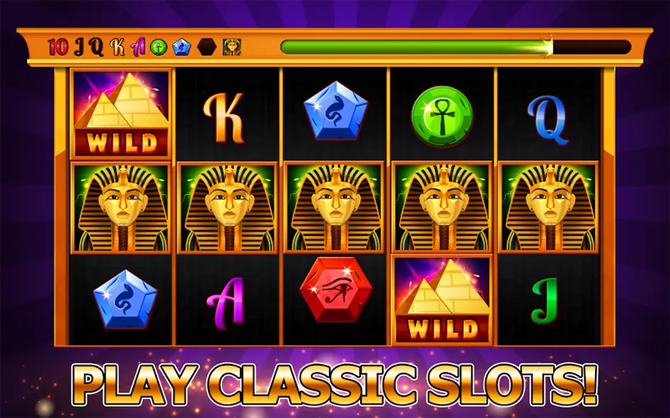 Скачать Slots - casino slot machines последней версии — Безлимитные монеты и бонусы — скриншот 2