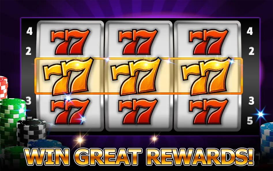 Скачать Slots - casino slot machines последней версии — Безлимитные монеты и бонусы — скриншот 3