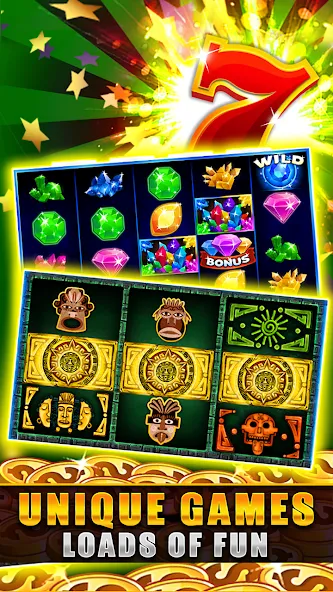 Скачать Golden Slots: Casino games на Андроид с модом — Безлимитные монеты и джекпоты — скриншот 1 Скачать Golden Slots: Casino games на Андроид с модом — Безлимитные монеты и джекпоты — скриншот 1