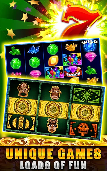 Скачать Golden Slots: Casino games на Андроид с модом — Безлимитные монеты и джекпоты — скриншот 4 Скачать Golden Slots: Casino games на Андроид с модом — Безлимитные монеты и джекпоты — скриншот 4