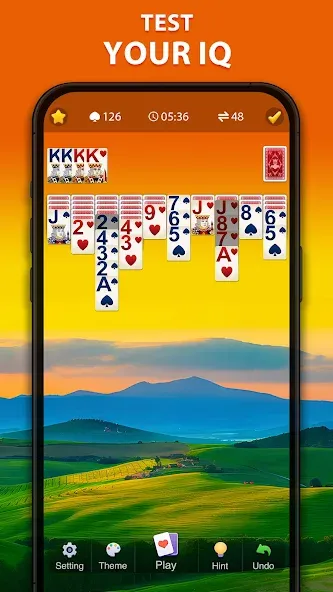 Spider Solitaire Classic взломанный APK — Без рекламы и подсказки доступны — скриншот 4 Spider Solitaire Classic взломанный APK — Без рекламы и подсказки доступны — скриншот 4