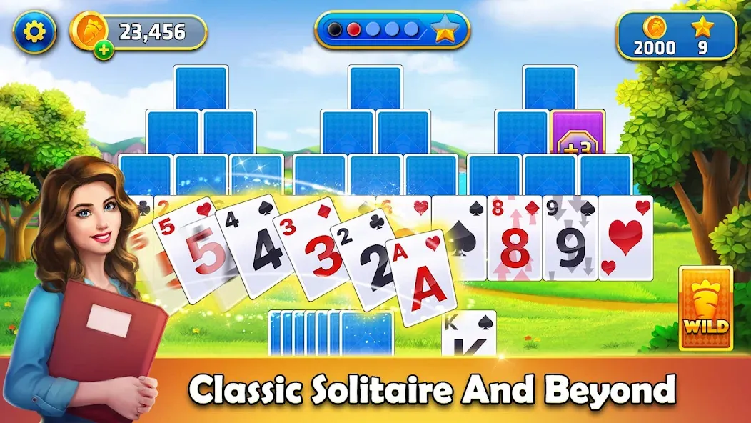 Tripeaks Solitaire - Home Town — скачать мод: Безлимитные монеты и подсказки — скриншот 1 Tripeaks Solitaire - Home Town — скачать мод: Безлимитные монеты и подсказки — скриншот 1