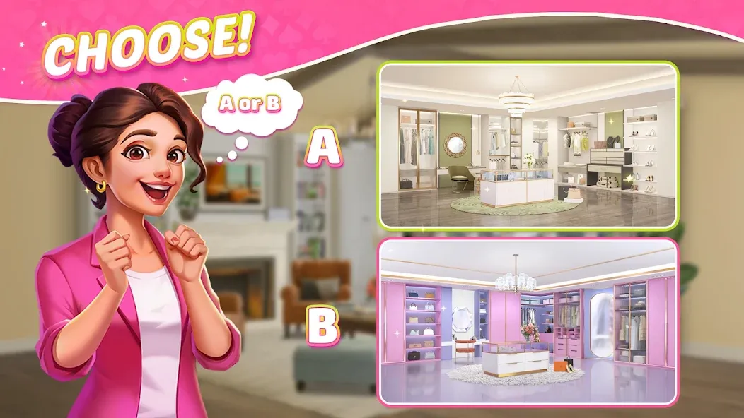 Скачать взлом Solitaire Dream Decor — Безлимитные монеты и все декорации — скриншот 5