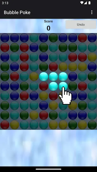 Скачать Bubble Poke мод — Много монет и жизней — скриншот 1