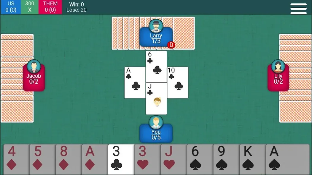 Spades Card Game взломанный APK — Без рекламы и много монет — скриншот 2 Spades Card Game взломанный APK — Без рекламы и много монет — скриншот 2