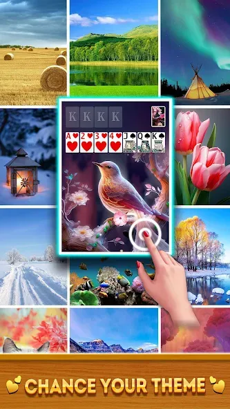 Spider Solitaire Card Game на телефон — скачать мод: Без рекламы и все карты открыты — скриншот 3 Spider Solitaire Card Game на телефон — скачать мод: Без рекламы и все карты открыты — скриншот 3
