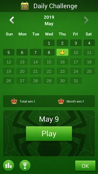 Spider Solitaire - Card Games — взломанная версия, Без рекламы и все масти открыты — скриншот 2 Spider Solitaire - Card Games — взломанная версия, Без рекламы и все масти открыты — скриншот 2