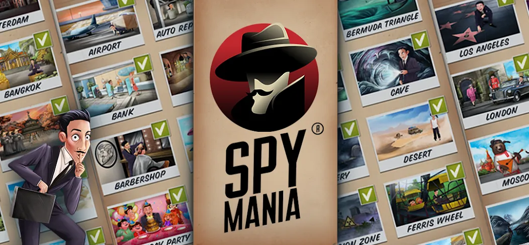 Spy game: play with friends — последняя версия с модом (Новые шпионские задания для друзей) — скриншот 5