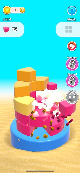 Мод Color Wall 3D: Brain Puzzle — Без рекламы и все уровни открыты, скачать APK — скриншот 2 Мод Color Wall 3D: Brain Puzzle — Без рекламы и все уровни открыты, скачать APK — скриншот 2
