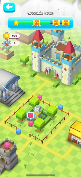 Мод Color Wall 3D: Brain Puzzle — Без рекламы и все уровни открыты, скачать APK — скриншот 3 Мод Color Wall 3D: Brain Puzzle — Без рекламы и все уровни открыты, скачать APK — скриншот 3