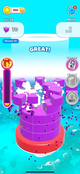 Мод Color Wall 3D: Brain Puzzle — Без рекламы и все уровни открыты, скачать APK — скриншот 4 Мод Color Wall 3D: Brain Puzzle — Без рекламы и все уровни открыты, скачать APK — скриншот 4