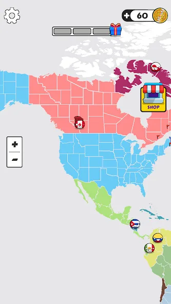 Мод Country Balls: World War — Безлимитные ресурсы и усиленная армия, скачать APK — скриншот 3 Мод Country Balls: World War — Безлимитные ресурсы и усиленная армия, скачать APK — скриншот 3