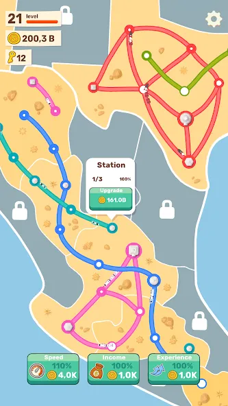 State Railroad: Train Game — взломанная версия, Безлимитные деньги и все поезда открыты — скриншот 3 State Railroad: Train Game — взломанная версия, Безлимитные деньги и все поезда открыты — скриншот 3