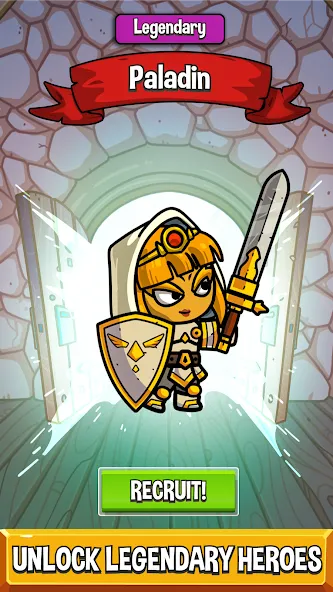 Five Heroes: The King's War — скачать мод: Безлимитные ресурсы и усиленные герои — скриншот 3 Five Heroes: The King's War — скачать мод: Безлимитные ресурсы и усиленные герои — скриншот 3