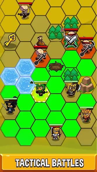Five Heroes: The King's War — скачать мод: Безлимитные ресурсы и усиленные герои — скриншот 5 Five Heroes: The King's War — скачать мод: Безлимитные ресурсы и усиленные герои — скриншот 5