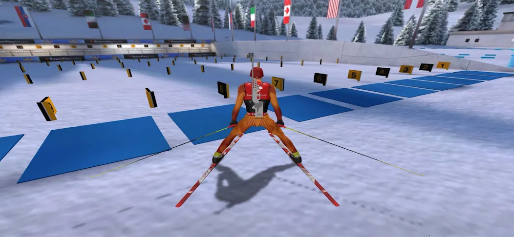 Скачать Winter Sports Mania на Андроид с модом — Безлимитные монеты и все трассы — скриншот 2