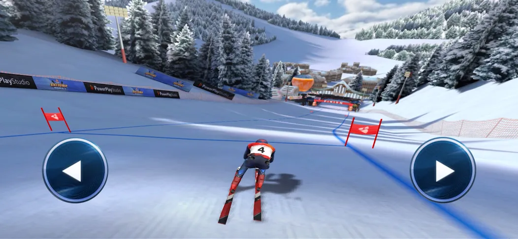 Скачать Winter Sports Mania на Андроид с модом — Безлимитные монеты и все трассы — скриншот 5