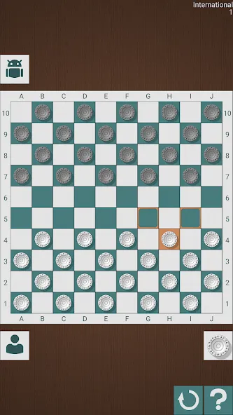 Checkers 7 — взломанная версия, Без рекламы и подсказки — скриншот 2 Checkers 7 — взломанная версия, Без рекламы и подсказки — скриншот 2