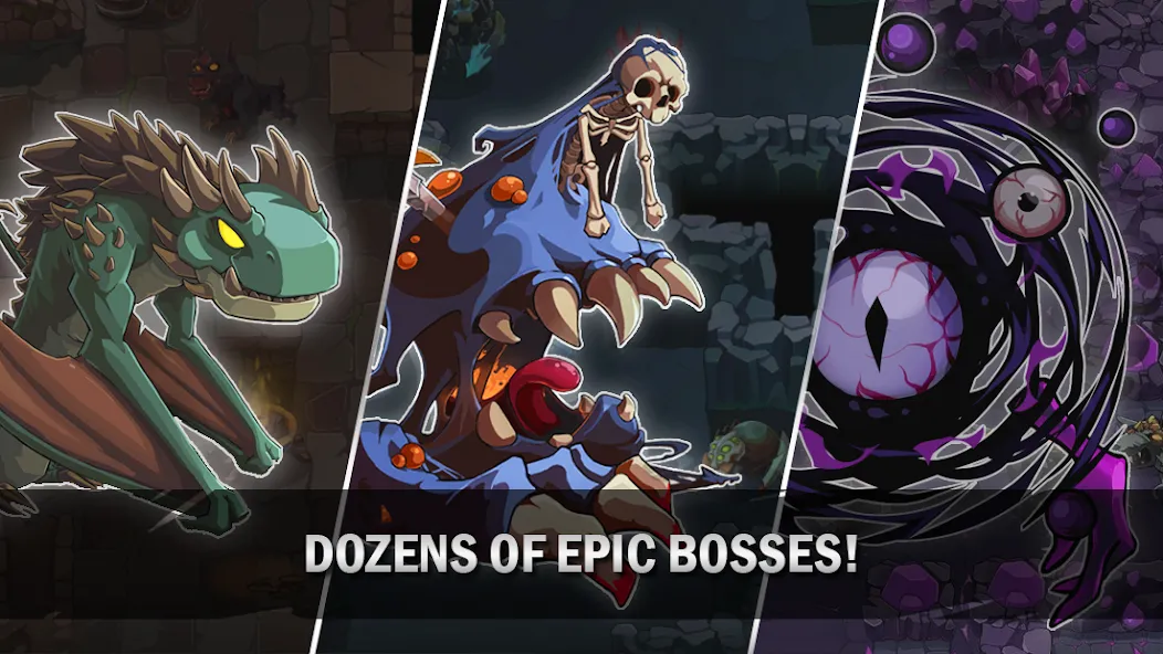 Order of Fate - Roguelike RPG взломанный APK — Безлимитные ресурсы и усиленные герои — скриншот 2