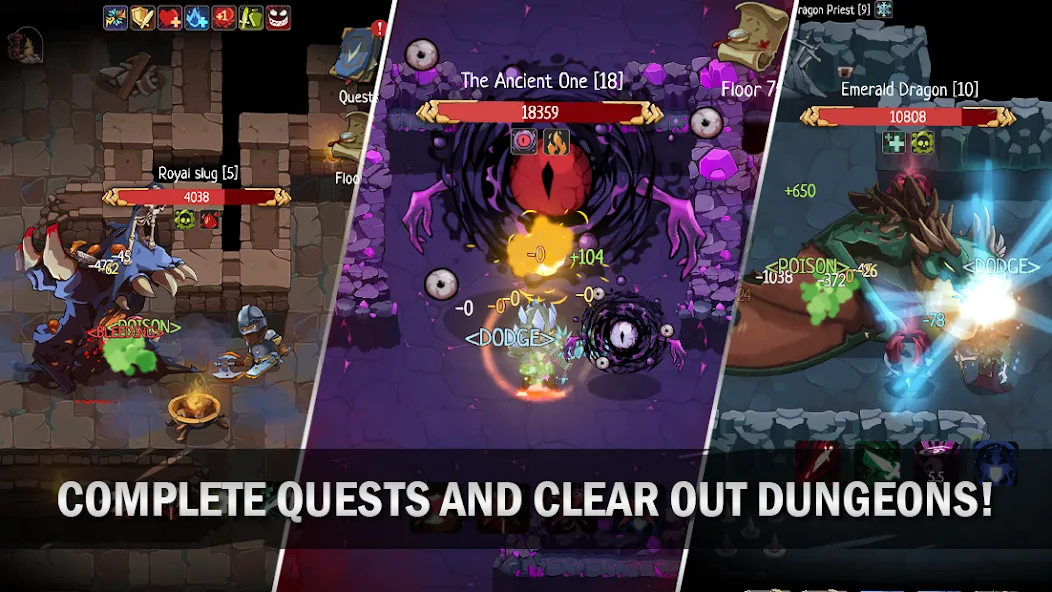 Order of Fate - Roguelike RPG взломанный APK — Безлимитные ресурсы и усиленные герои — скриншот 4