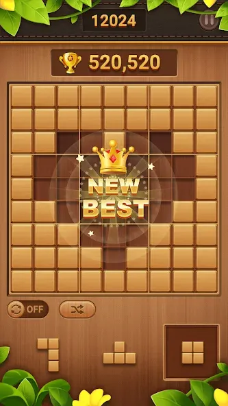 Скачать взлом Block Puzzle Sudoku — Без рекламы и подсказки доступны — скриншот 4 Скачать взлом Block Puzzle Sudoku — Без рекламы и подсказки доступны — скриншот 4