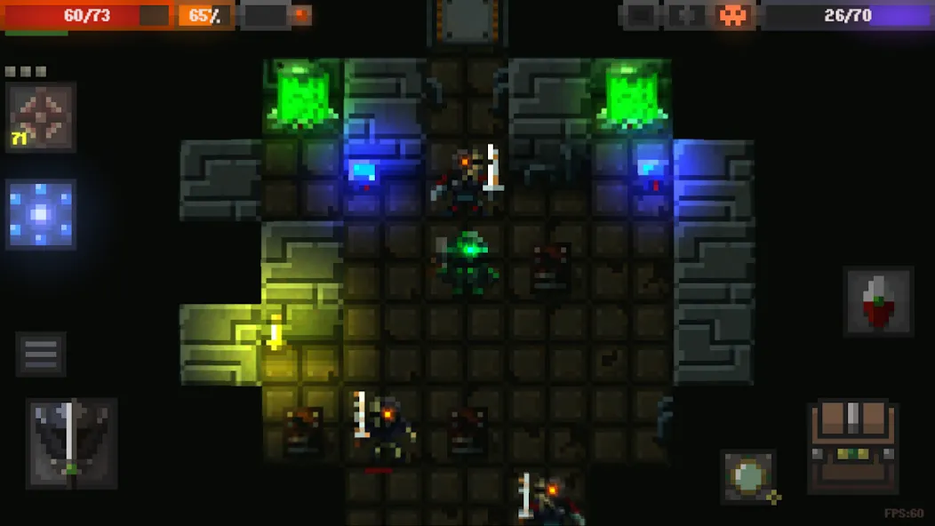 Скачать мод Caves (Roguelike] — Бессмертие и бесконечные ресурсы — скриншот 3