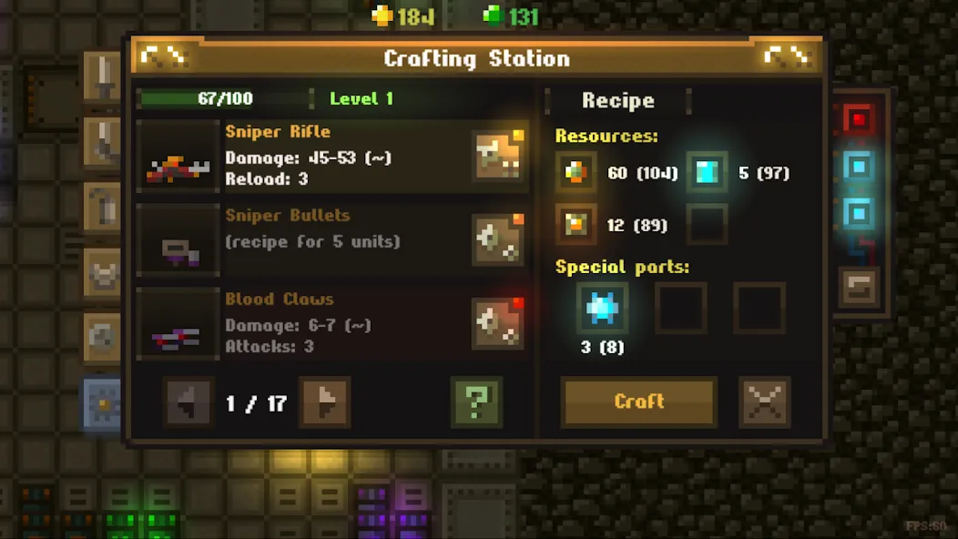 Скачать мод Caves (Roguelike] — Бессмертие и бесконечные ресурсы — скриншот 5