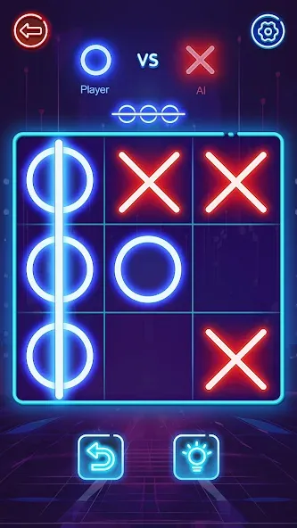 OX Game - XOXO · Tic Tac Toe MOD APK: Открыты все режимы и темы — скриншот 1
