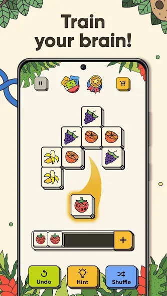 Скачать 3 Tiles - Tile Matching Games Mod APK — Безлимитные подсказки и жизни — скриншот 2 Скачать 3 Tiles - Tile Matching Games Mod APK — Безлимитные подсказки и жизни — скриншот 2