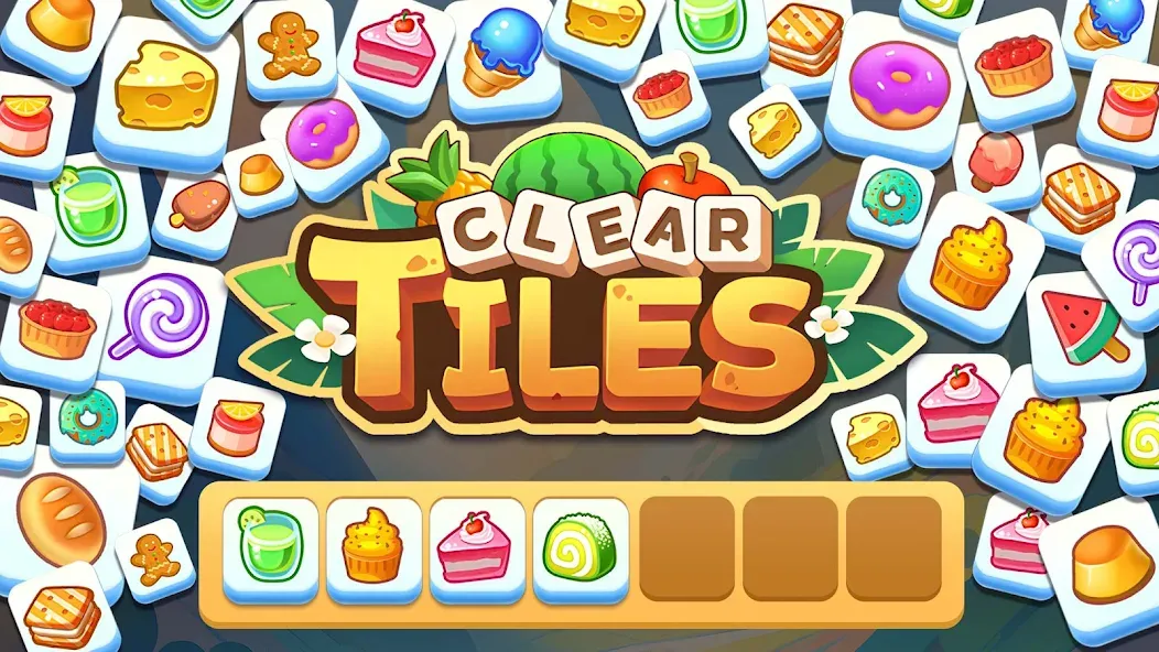 Tile Match Master - Classic MOD APK скачать на Андроид — Безлимитные подсказки и жизни — скриншот 1