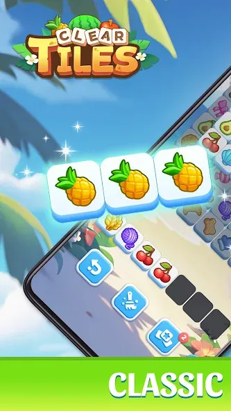 Tile Match Master - Classic MOD APK скачать на Андроид — Безлимитные подсказки и жизни — скриншот 2