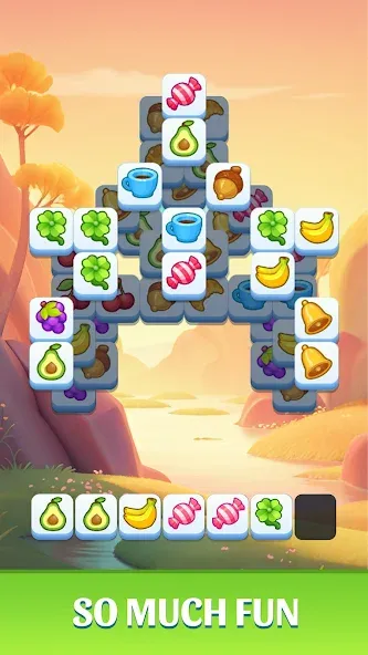 Tile Match Master - Classic MOD APK скачать на Андроид — Безлимитные подсказки и жизни — скриншот 4
