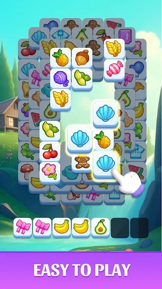 Tile Match Master - Classic MOD APK скачать на Андроид — Безлимитные подсказки и жизни — скриншот 5