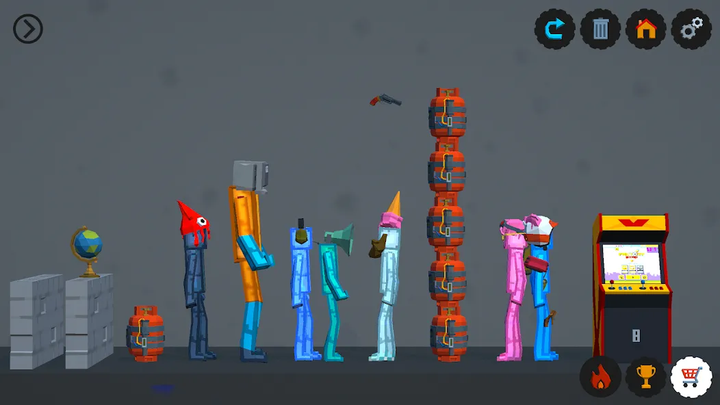 Мод Playground 3D — Много денег и всё открыто, скачать APK — скриншот 4 Мод Playground 3D — Много денег и всё открыто, скачать APK — скриншот 4