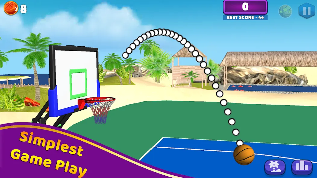 Скачать Shoot Challenge Basketball Mod APK — Безлимитные деньги и мячи — скриншот 1 Скачать Shoot Challenge Basketball Mod APK — Безлимитные деньги и мячи — скриншот 1