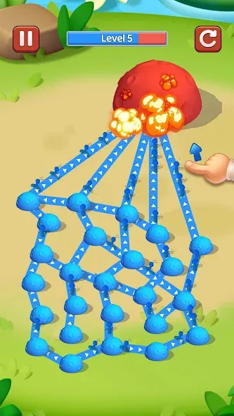 Скачать Ant Fight: Conquer the Tower на Андроид с модом — Безлимитные деньги и усиленные муравьи — скриншот 5 Скачать Ant Fight: Conquer the Tower на Андроид с модом — Безлимитные деньги и усиленные муравьи — скриншот 5