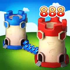 Скачать Ant Fight: Conquer the Tower на Андроид с модом — Безлимитные деньги и усиленные муравьи