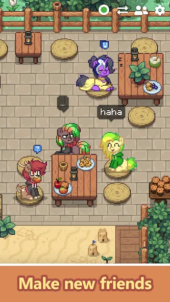 Pony Town - Social MMORPG MOD APK: Разблокированы все предметы — скриншот 1 Pony Town - Social MMORPG MOD APK: Разблокированы все предметы — скриншот 1