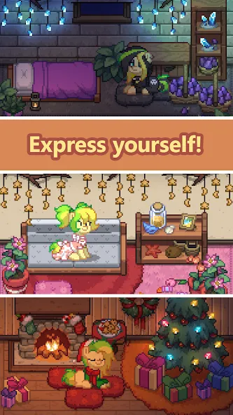 Pony Town - Social MMORPG MOD APK: Разблокированы все предметы — скриншот 5 Pony Town - Social MMORPG MOD APK: Разблокированы все предметы — скриншот 5