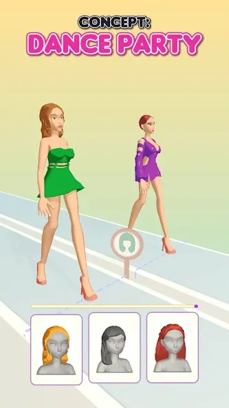 Fashion Battle - Dress up game бесплатно на Андроид — мод: Безлимитные деньги и все наряды — скриншот 2