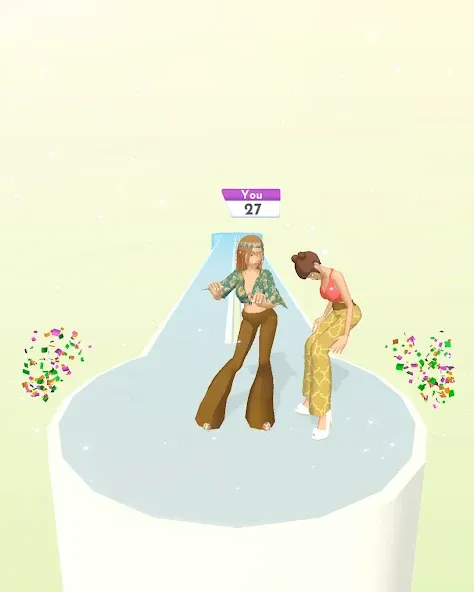 Fashion Battle - Dress up game бесплатно на Андроид — мод: Безлимитные деньги и все наряды — скриншот 3