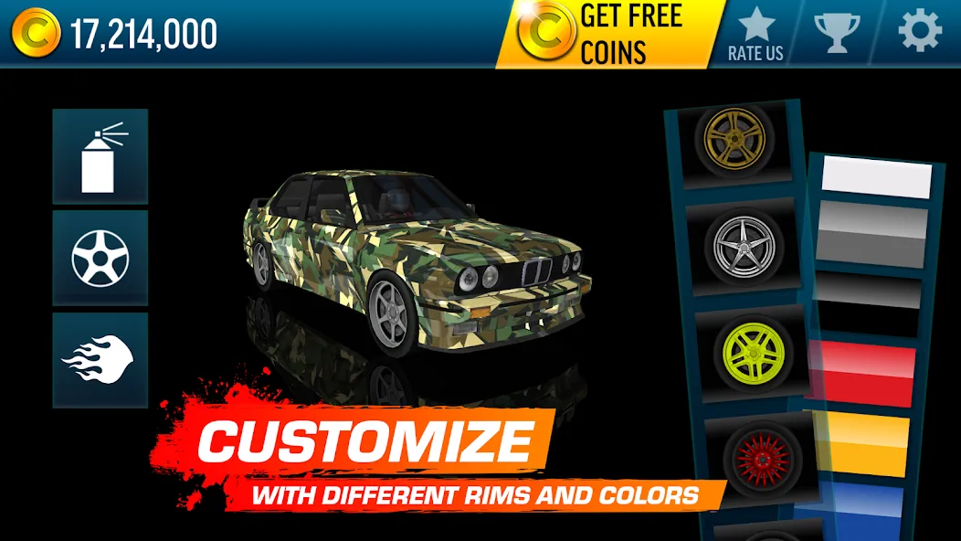 Drift Max - Car Racing взломанный APK — Безлимитные деньги и открыты все машины — скриншот 4 Drift Max - Car Racing взломанный APK — Безлимитные деньги и открыты все машины — скриншот 4