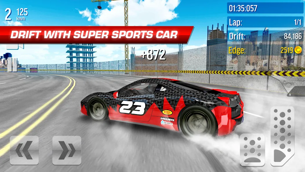 Drift Max City — скачать мод: Безлимитные деньги и все машины открыты — скриншот 1