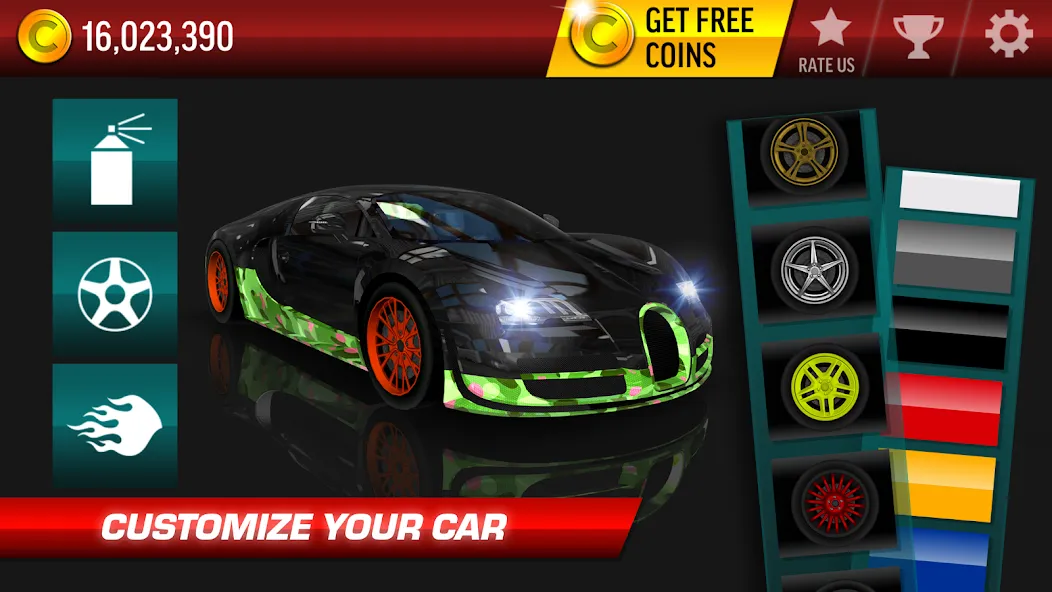 Drift Max City — скачать мод: Безлимитные деньги и все машины открыты — скриншот 4