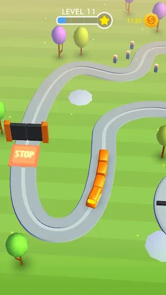 Train Adventure - Line Game бесплатно на Андроид — мод: Безлимитные ресурсы и открыты все уровни — скриншот 3
