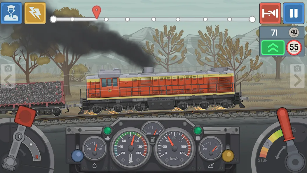 Train Simulator: Railroad Game — Безлимитные деньги и все поезда открыты, скачать мод APK — скриншот 3 Train Simulator: Railroad Game — Безлимитные деньги и все поезда открыты, скачать мод APK — скриншот 3